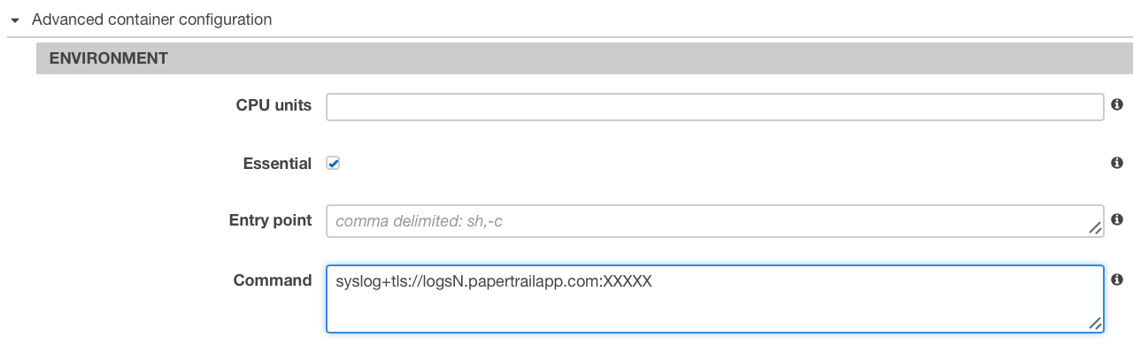 advanced container fields